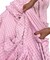 Light Pink Minky Dot Fabric by the Yard, 60" Wide Ultra-Soft Plush Minky Fabric for Baby Blankets, Nursery Decor, Plush Toys & Sewing